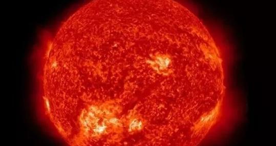 Fotografía de la superficie del Sol