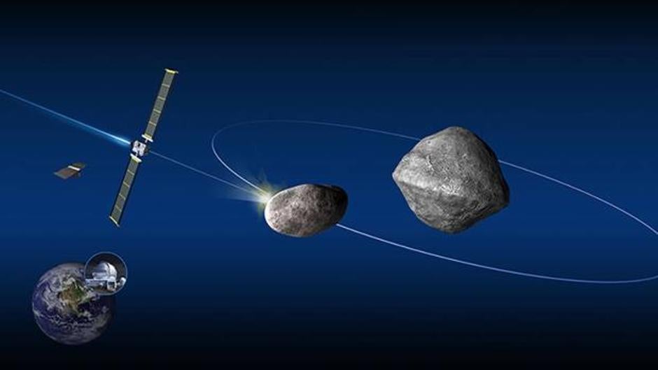 La Nasa planea estrellar una nave contra un asteroide para salvar la Tierra