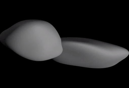 Modelo de la forma de Ultima Thule