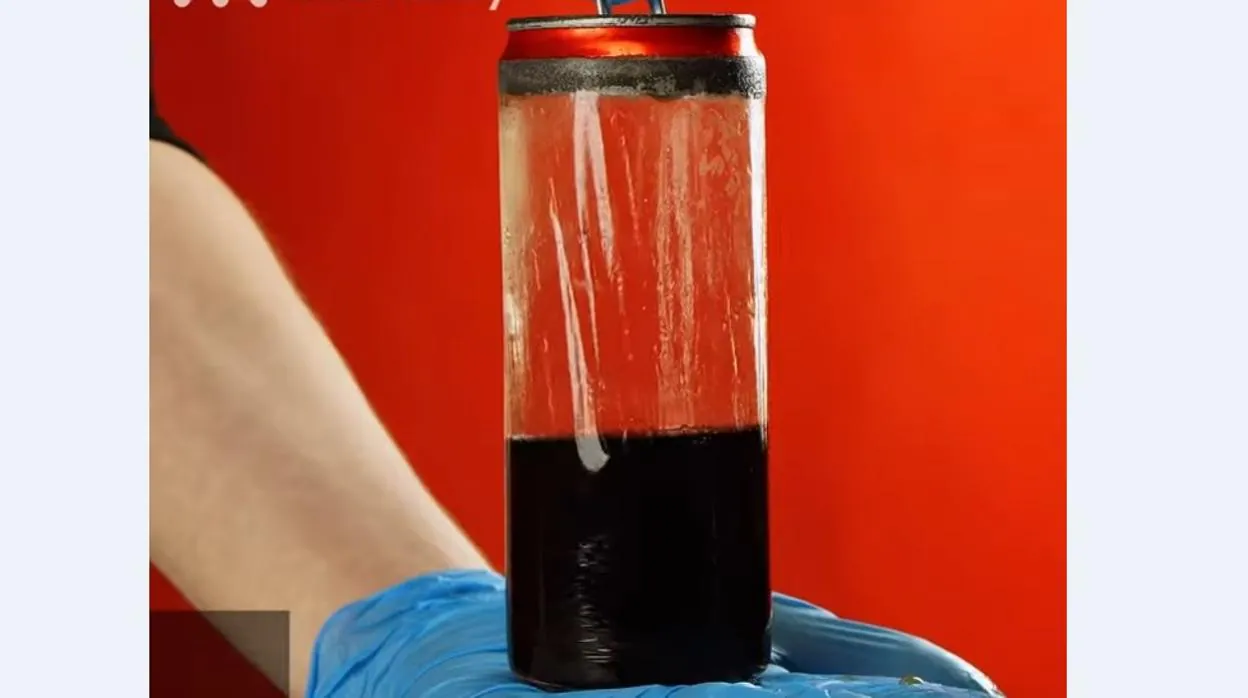 El vídeo viral que revela cómo volver una lata transparente