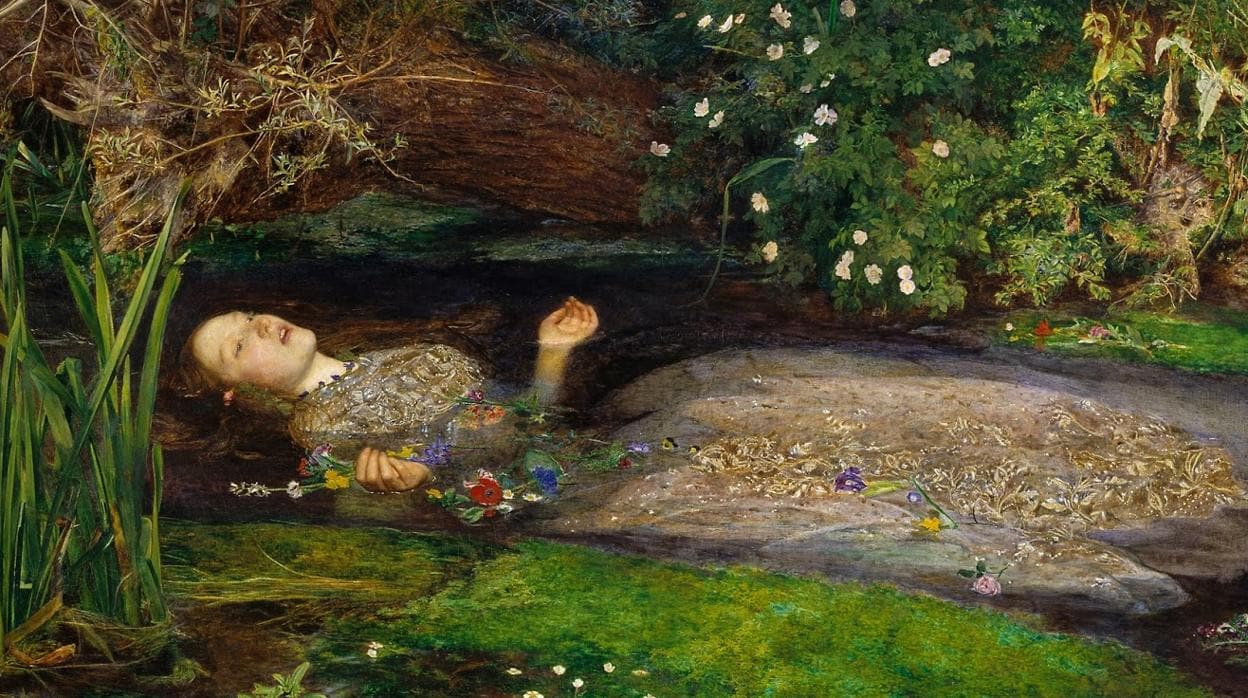 El cuadro «ofelia», de John Everett Millais