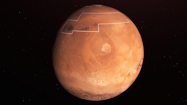 La NASA traza un mapa del tesoro para encontrar el agua de Marte