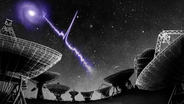 Los astrónomos, desconcertados ante el hallazgo de un estallido rápido de radio en una galaxia como la nuestra