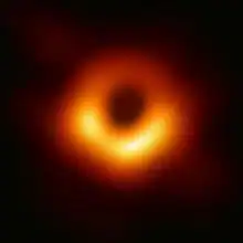 Fotografía del horizonte de sucesos del agujero negro supermasivo de la galaxia M87