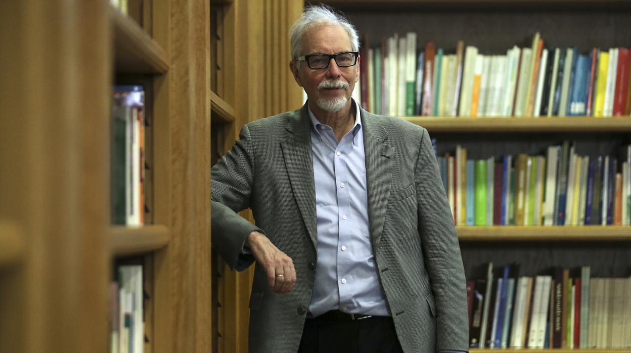 Jef Boeke, durante su visita a la sede de la Fundación Ramón Areces, en Madrid