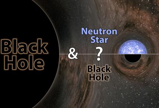 Los científicos no saben si el menor objeto de la pareja que se fusionó es un agujero negro o una estrella de neutrones