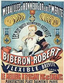 Biberón Robert, publicidad de 1882