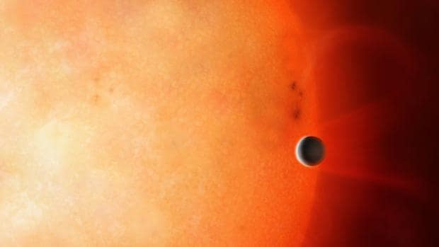 El núcleo expuesto de un planeta, descubierto por primera vez