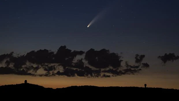 Impresionantes imágenes de Neowise, el cometa que puede verse a simple vista