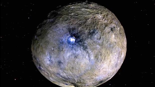 Misteriosos brillos en el planeta enano Ceres apuntan a un océano subterráneo secreto