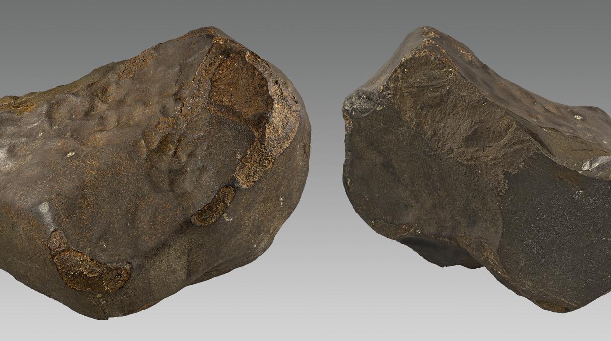 Meteorito de condrita de enstatita