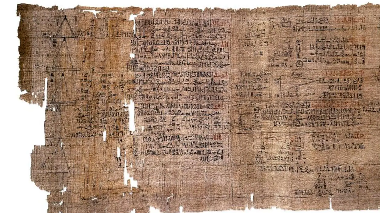 El papiro de Rhind-Ahmés muestra el uso de los números primos