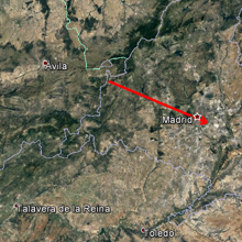 Una espectacular bola de fuego cruza el cielo de Madrid a 126.000 kilómetros por hora