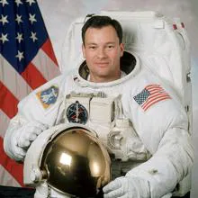 Michael López-Alegría en una foto durante su estancia en la NASA