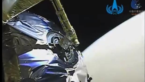 El vídeo que muestra cómo la nave china 'Tianwen-1' consiguió llegar a Marte
