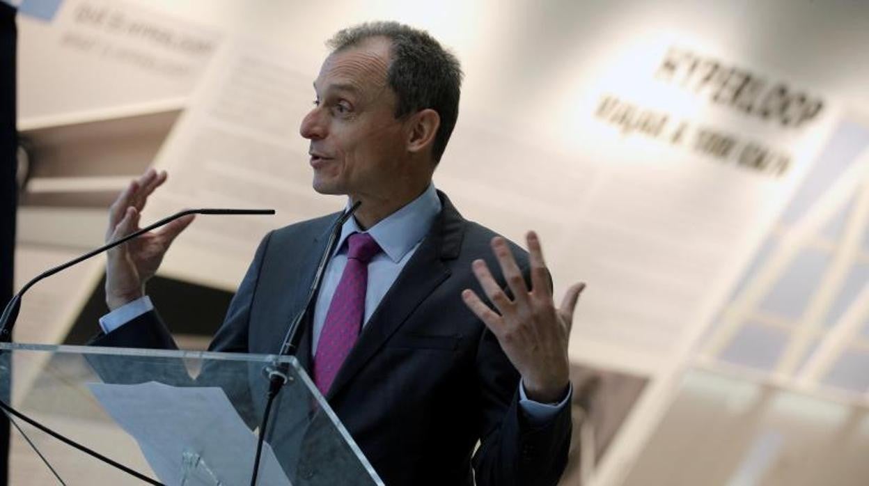 Una de las últimas apariciones públicas del ministro de Ciencia e Innovación, Pedro Duque