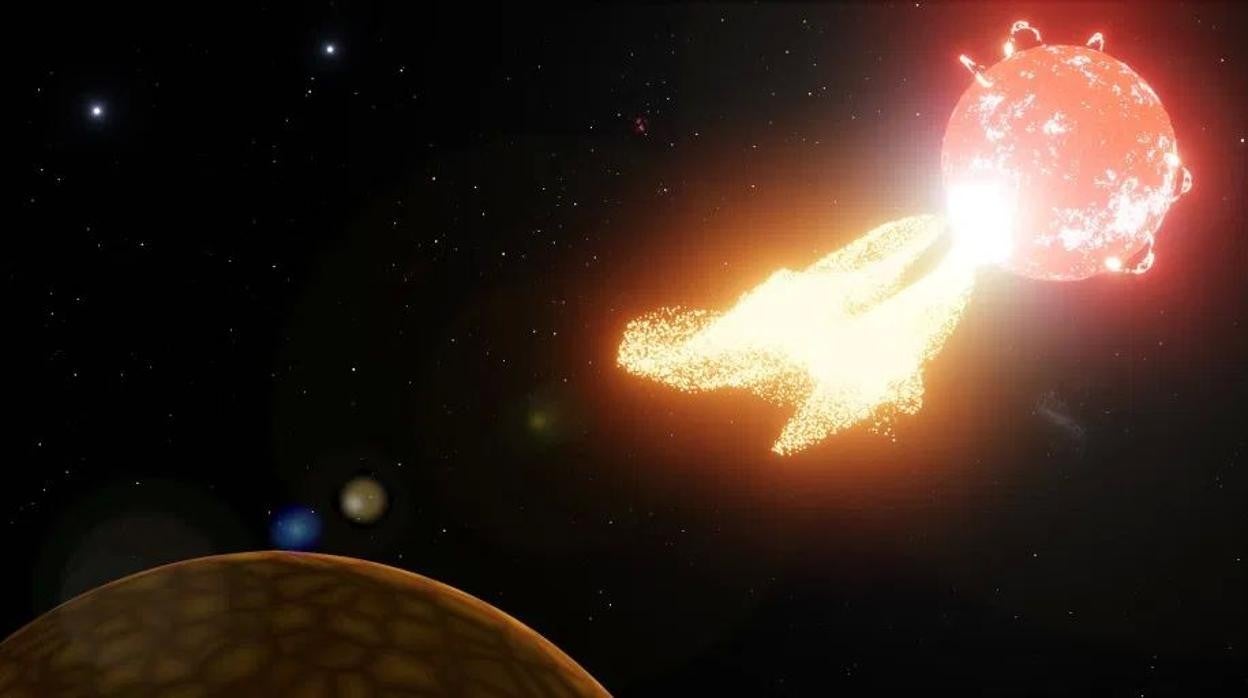 Ilustración de Proxima Centauri