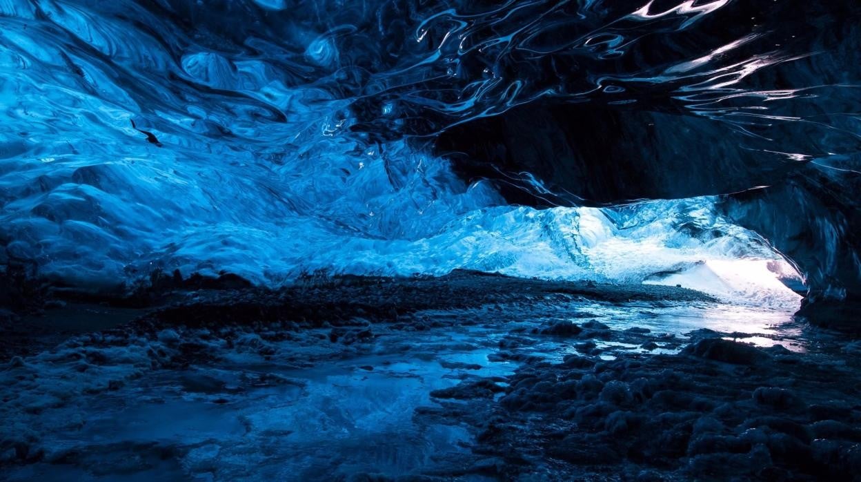 Uno de los 130 lagos subglaciales conocidos en la Antártida