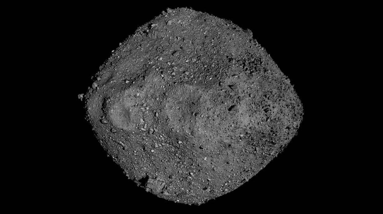 Imagen del asteroide Bennu