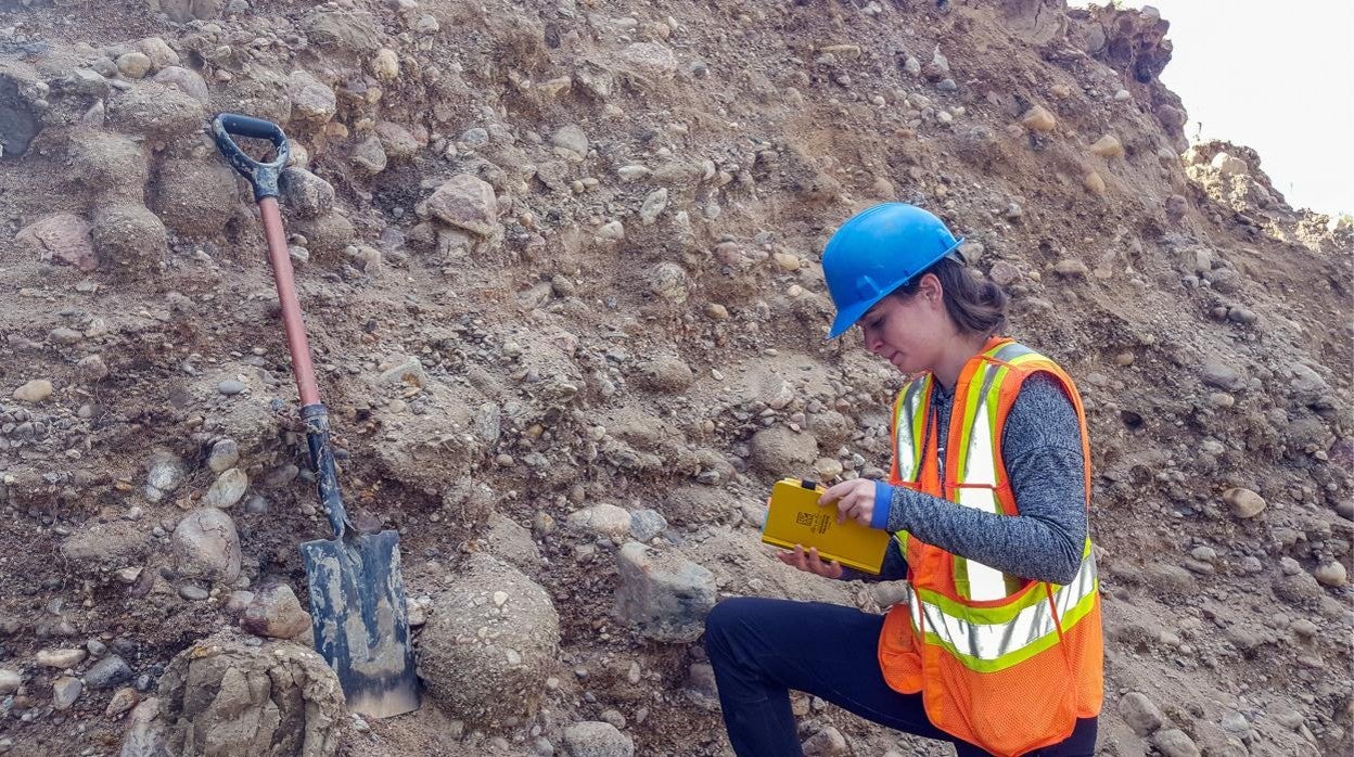 Depósitos sedimentarios generados por el flujo de agua que provocó el vaciado del lago Agassiz