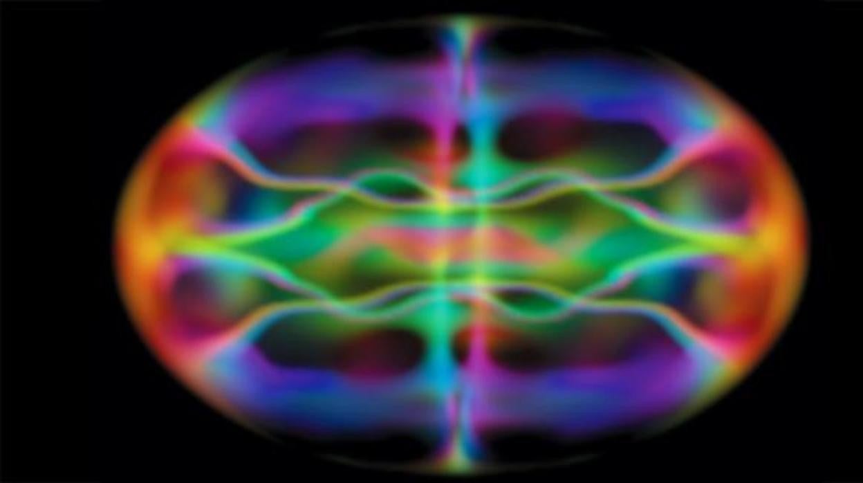 Representación esquemática del proceso de aniquilación de positrones y electrones. (a) Proceso estándar de aniquilación de positrones y electrones que produce solo dos fotones gamma de 511 keV y (b) proceso de aniquilación de positrones y electrones que produce dos fotones gamma de 511 keV y dos fotones adicionales de baja energía a partir del borrado de información
