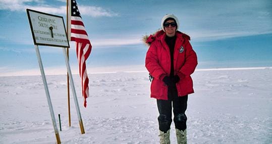 Ellen Mosley-Thompson en el Polo Sur