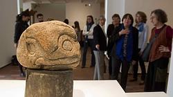 Una "cabeza" (1946-1949) se puede ver en la exposición