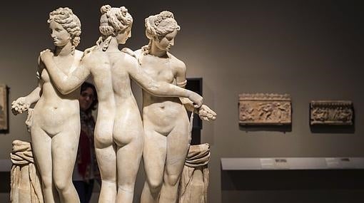 Las tres Gracias de la colección Borghese