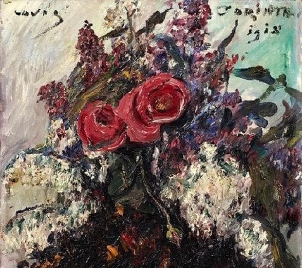 «Rosen und Flieder», de Lovis Corinth