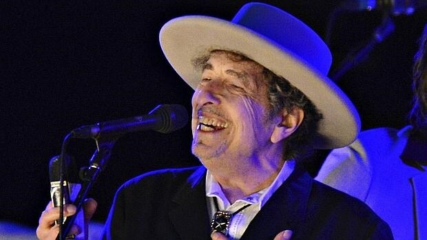 Bob Dylan, en una imagen de archivo durante un concierto