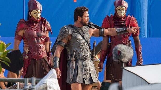 Gerald Butler, en una escena de la película