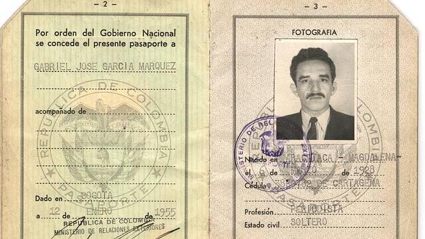 El pasaporte de García Márquez