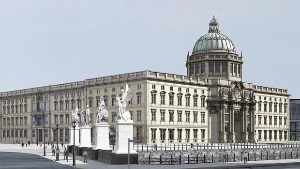 Reconstrucción virtual del Palacio Imperial de Berlín, hoy Foro Humboldt