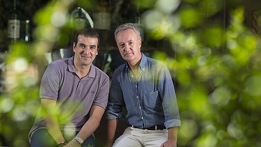 Luis Merlo y Carlos Hipólito, protagonistas de «El crédito»