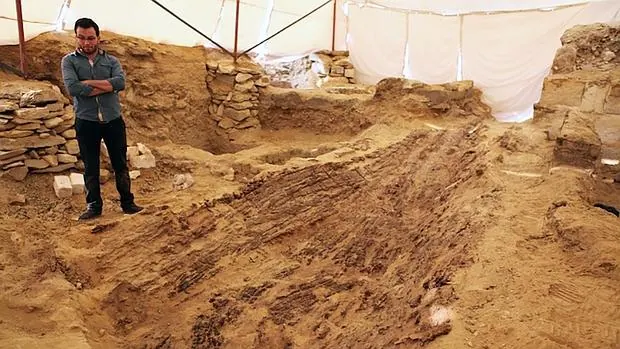 Los rsetos encontrados en la necrópolis de Abusir