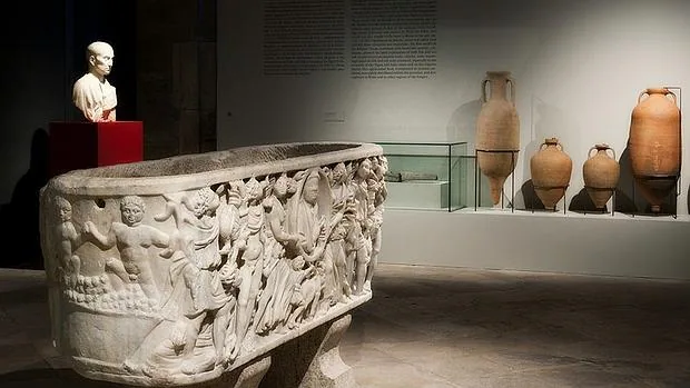 Imagen de la exposición «Lusitania romana: origen de dos pueblos»