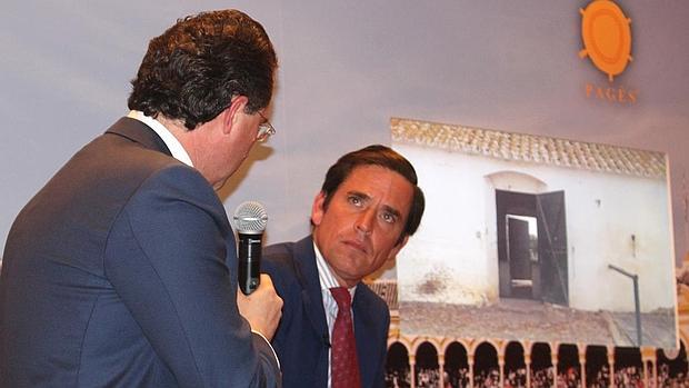 Eduardo Dávila Miura, durante el diálogo con José Enrique Moreno