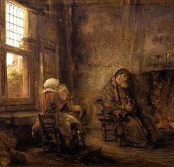 «Tobías y su esposa», de rembrandt