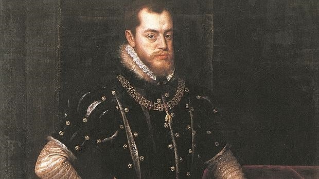 Felipe II, por Tiziano