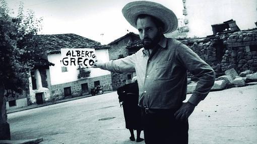 Una de las fotos de Alberto Greco (Del Infinito)