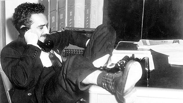 Gabriel García Márquez en su juventud