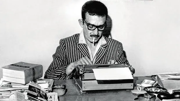 García Márquez, en una foto de su juventud
