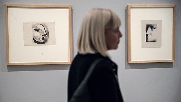 Dos de las obras de la nueva exposición temporal del Museo Picasso de Málaga