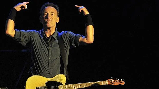 Bruce Springsteen, en mitad de un concierto en Santiago de Chile