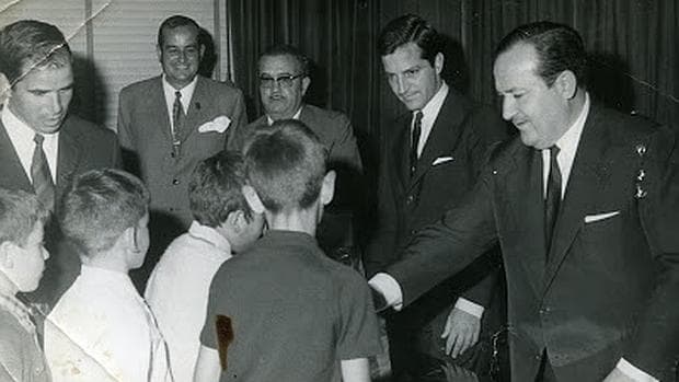 Sánchez Bella con Adolfo Suárez en una imagen de archivo