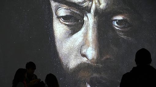 Una de las proyecciones de la muestra