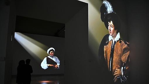 Una de las proyecciones de la muestra