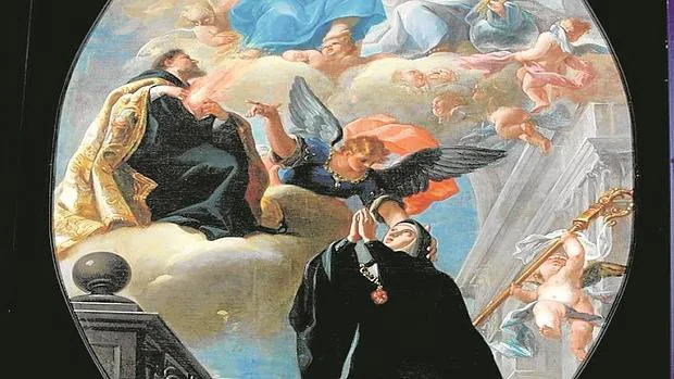 «Visión de Santa Gertrudis», de Isidoro Arredondo, que el conde de Quinto sustrajo de la Trinidad
