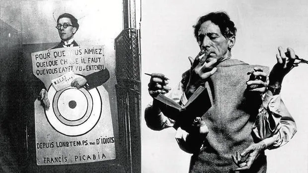 Una acción dadaísta de Picabia en 1916