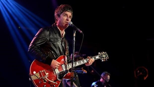 Noel Gallagher durante su concierto del viernes en Madrid